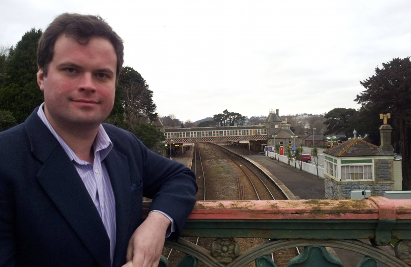 Kevin at Torquay Station