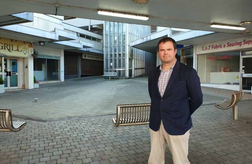 Kevin at Crossways Shopping Centre