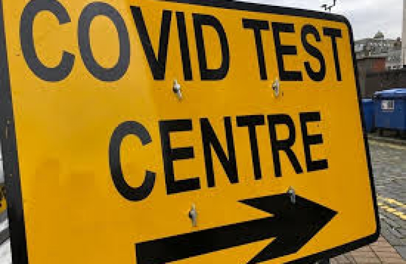 Covid test centre