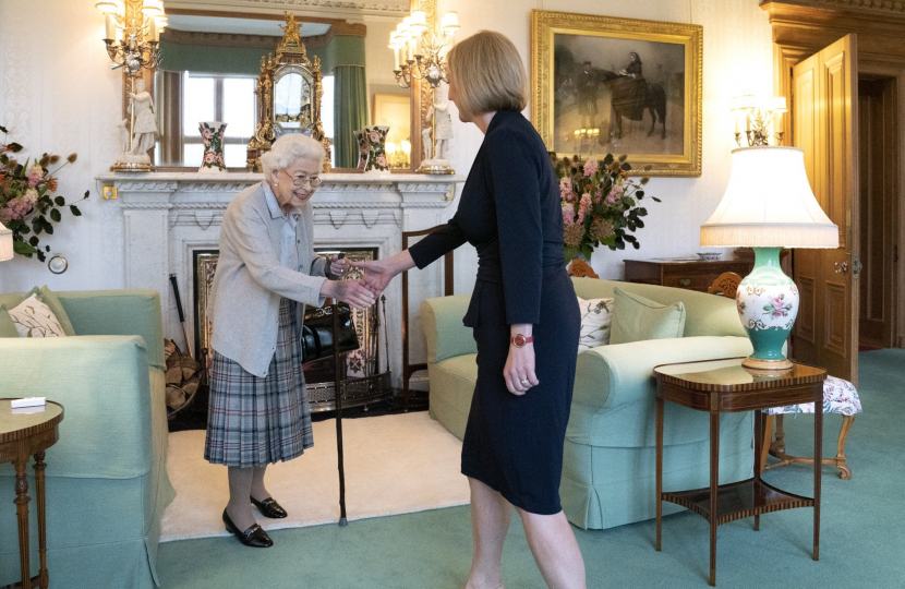 Her Late Majesty Queen Elizabeth II appointed Liz Truss as PM just 2 days before her death.