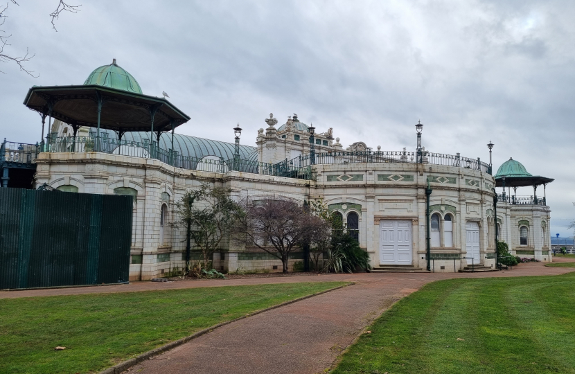 The Torquay Pavilion which has been closed for almost a decade.