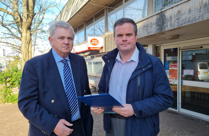 Peter and Kevin have launched a petition to save Paignton Post Office.