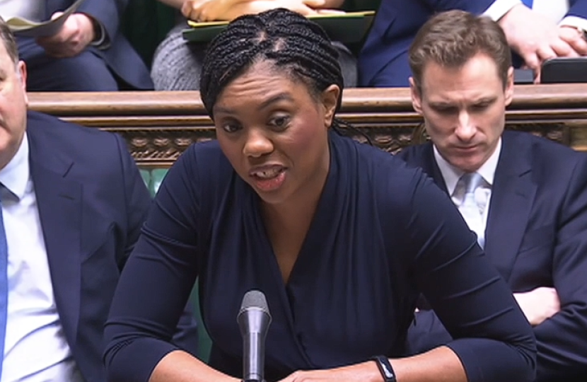 Leader of the Conservative Party Kemi Badenoch MP challenging Sir Keir Starmer on his refusal to hold a National Inquiry into the rape grooming gangs scandal.