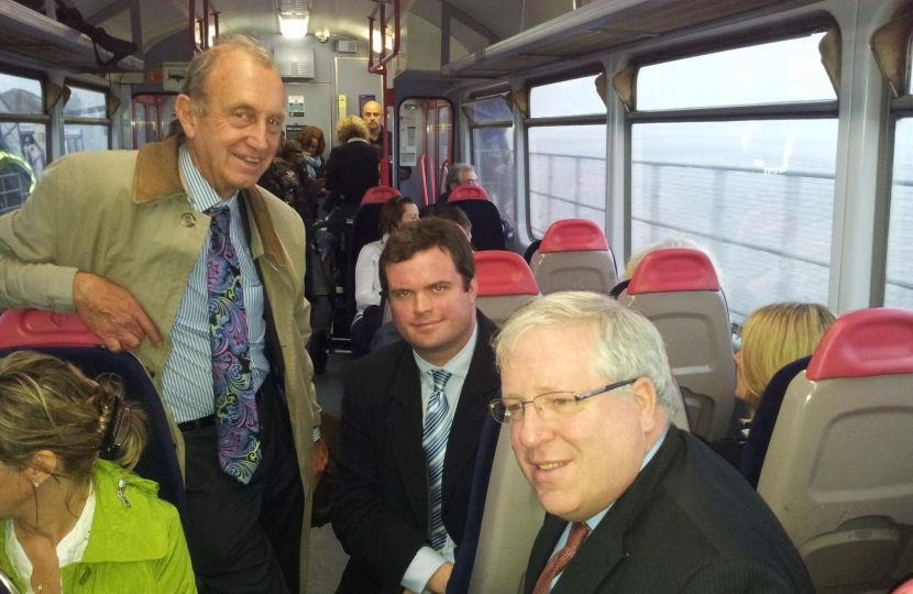 On The Train Through Dawlish