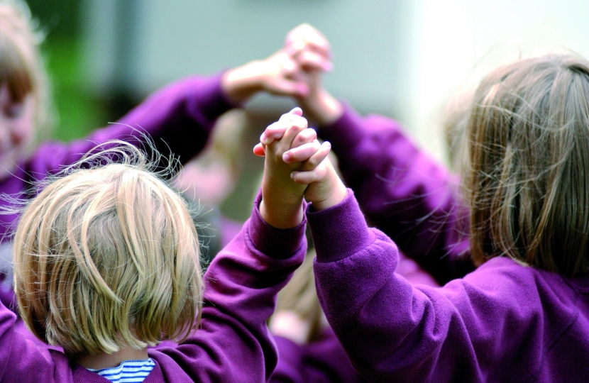 Children Holding Hands