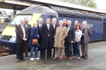 Waving off the Torbay Express