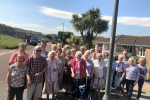 Kevin With Bus Campaigners.