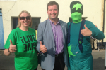 The Bright Green Star Man Who Campaigned For More Organ Donors.