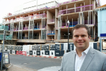 Kevin at The Torwood Street Development.