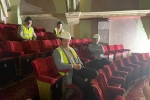 KF in Agatha Christie's Favourite Seat at the Paignton Picture House 