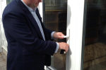 Kev Opening The Door @201Torbay