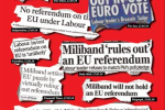 Headlines on Ed Miliband Speech