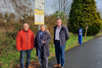 Kevin Foster MP at the site of Edginswell Railway Station where work is due to start in 2023.