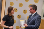 Kevin meets with Dogs Trust