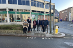 Kevin Foster in Torquay Town Centre with Conservative Candidates for Torbay Council