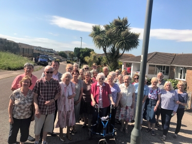 Kevin With Bus Campaigners.