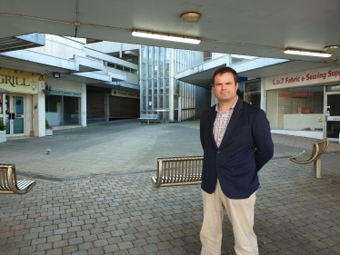 Kevin at Crossways Shopping Centre