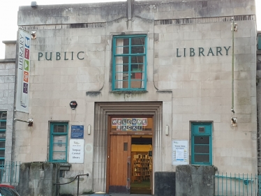 Torquay's Library was one of the places re-opening this week..