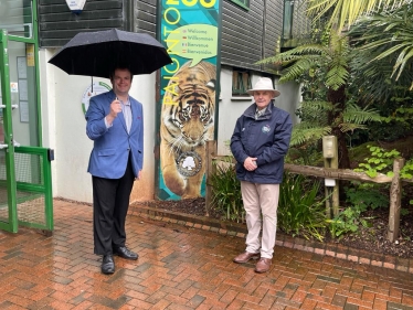 Kevin visited Paignton Zoo as its indoor exhibitions re-opened.