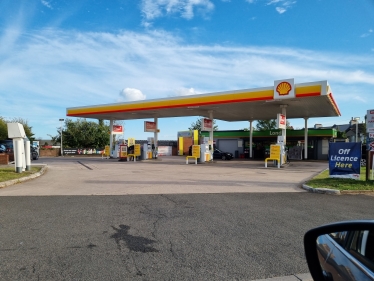 Queues at Petrol Stations quickly subsided in the bay. 