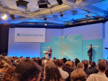 Liz Truss gives her first speech as Conservative Party Leader.