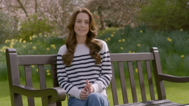 HRH The Princess of Wales speaking in the video address which confirmed her cancer diagnosis.