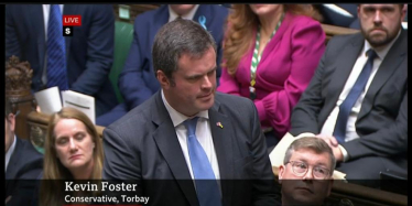 Kevin asking about support for tourism at PMQs