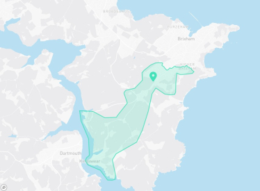 The area supplied by the Hillhead Reservoir, which was affected by the recent outbreak.