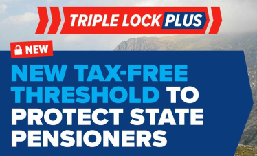 The Triple Lock Plus will support Pensioners in Our Bay