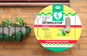 A defibrillator