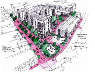 The plans for a major regeneration of Torquay's Historic Market and surrounding area.